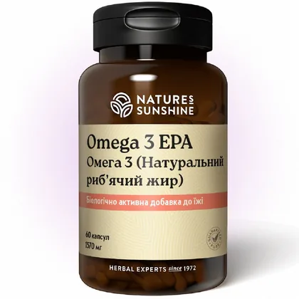 Омега-3 Натуральний риб'ячий жир НСП | Omega 3 EPA NSP